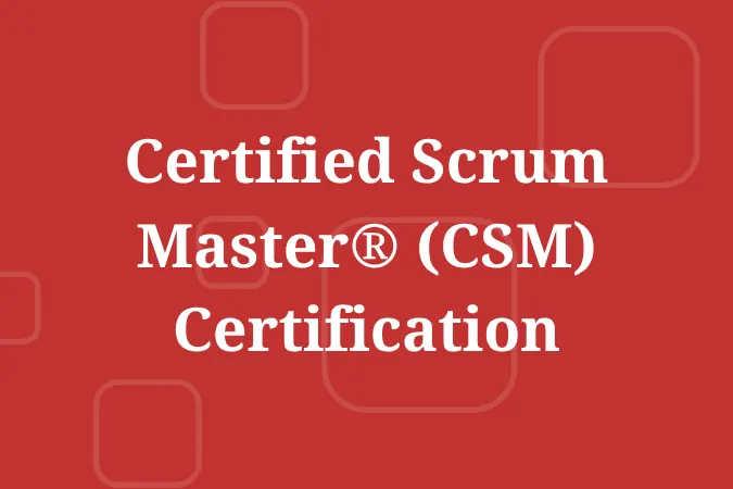 Top Certified ScrumMaster Training & 100% Certification course thumbnail